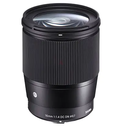 Sigma 16mm f/1.4 DC DN Lens (APS-C) - Excellent Condition
