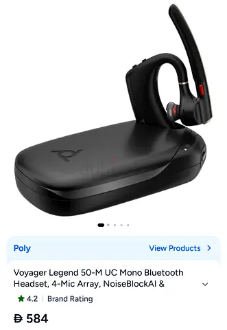 Poly Voyager Legend 50 headset brand new