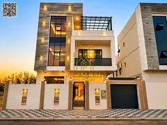 Modern villa with a swimming pool, including registration and ownership fees, located opposite a mos