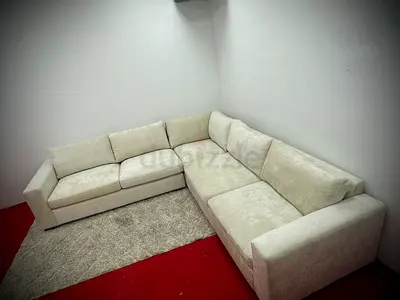 Selling pottery barn beige color sofa