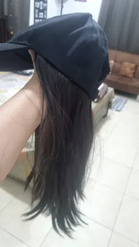 Brand new cap with hair