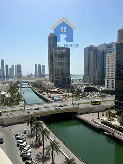 A golden opportunity to own a 3-bedroom apartment with a direct view of Al Qasba Canal, in a vibrant
