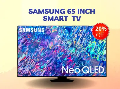 Samsung 65 Inch TV  | Neo QLED | 120Hz 4K HDR Smart TV | 65QN85B