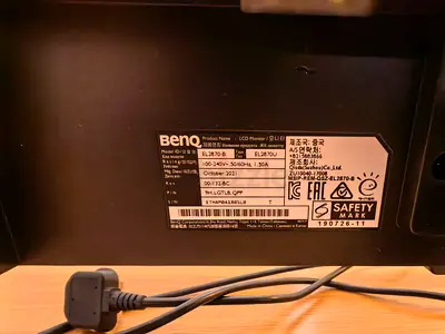 BenQ 28-inch 4K UHD Monitor (Model EL2870-B) - Good Working Condition