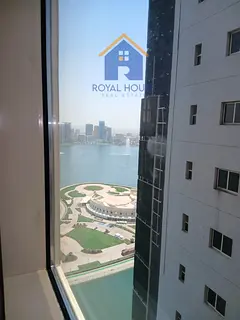 🔥 Direct Sea View | Free AC + Parking + Gym in Al Majaz 3