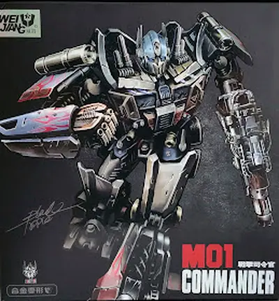 M01 Commander Robot Model Action Figure - Collectible