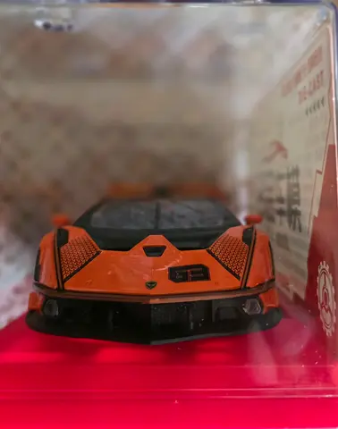 Die-cast orange and black Lamborghini 1:32 Scale-Die-Cast-Brand New