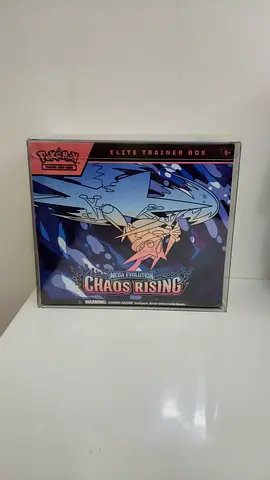 Pokemon TCG Mega Evolution Chaos Rising Elite Trainer Box