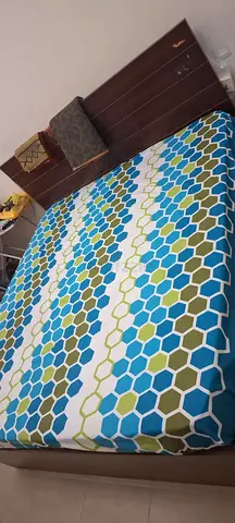 Bed with matress