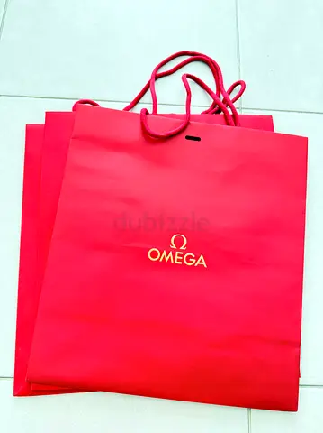 100% Original Omega Luxury Brands  paper bags for sale!