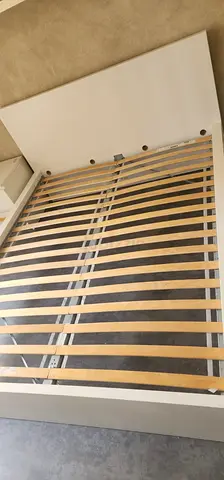 Ikea Queen size bed with mattress available in perfect condition
