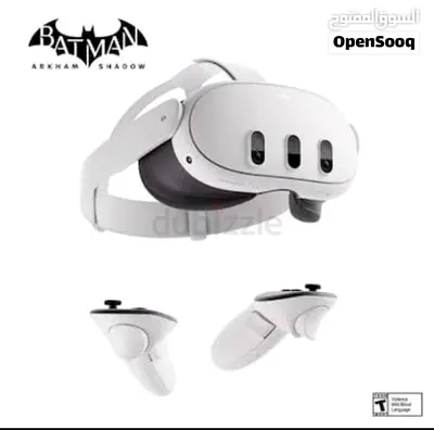 Standalone VR Headset with Controllers (like Meta Quest) - White