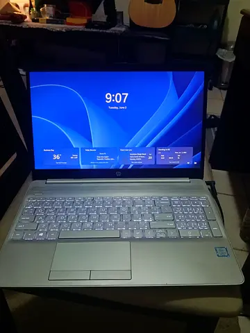 HP 15-inch Laptop - Intel Core i3, Backlit Keyboard, Good Condition