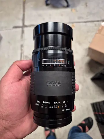 Rare Vintage Gem: Sigma AF 75-200mm f/3.8 Zoom Lens