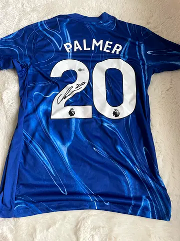 Cole Palmer Authentic signed Chelsea kit