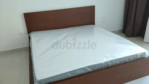 Ikea Malm Wooden Queen Bed Frame with Mattress
