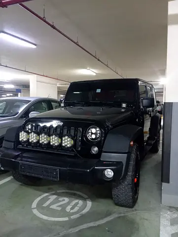 Jeep Wrangler Unlimited Sport 2015 | GCC Specs | Well Maintained
