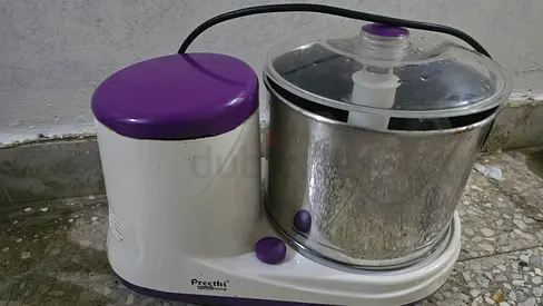 Used PreethyWet Grinder / Small Mixer Grinder - Stainless Bowl
