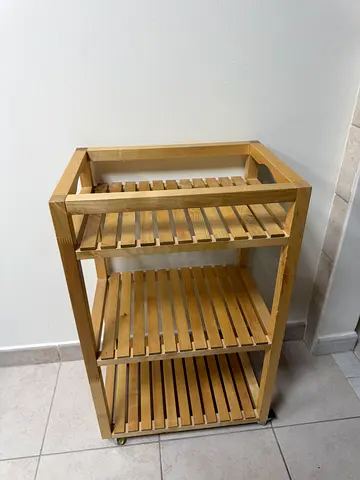 IKEA bamboo trolley for sale