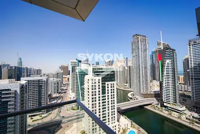 Marina View | Spacious Layout | Unfurnished 2 BR