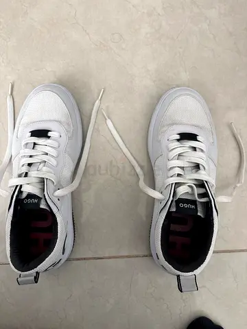 Hugo White Casual Sneakers