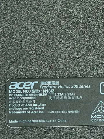 Acer Laptop  Power Adapter (Original) - Good Condition