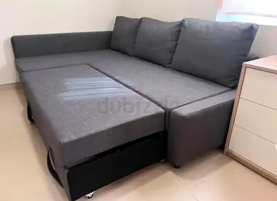 Ikea L shape sofa store cum bed and you