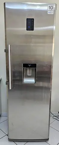 Single-door Stainless Fridge with Water Dispenser - Good Working Condition