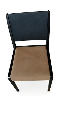 Wooden Dining Chair with Fabric Seat - Set Piece