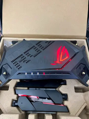 ASUS ROG Rapture GT-AX6000 Dual-Band Gaming Combinable Router (Tethering as 4G and 5G Router Replace