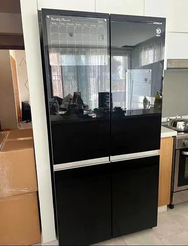 Hitachi 4 door side by side refrigerator