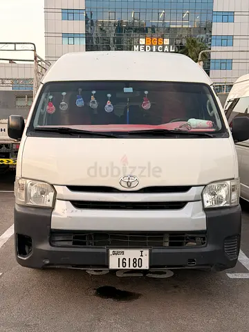 Anyone need toyota hiace for montly basis with driver contect us