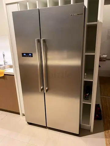 Bosch new model side by side fridge freezer same like new condition perfect working