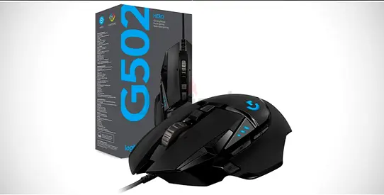 Logitech G502 Hero High Performance Gaming Mouse Black