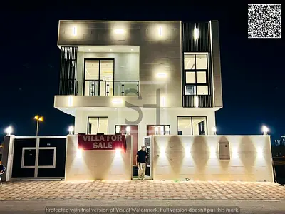 للبيع فيلا شامل رسوم التسجيل والتمليك والكهرباء والمياه والمكيفات  موقع ممتاز خلف حديقه الحمديه