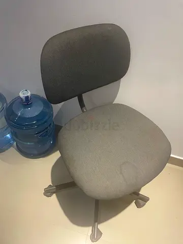 Used Grey Office Task Chair - Swivel with Wheels