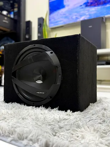 HERTZ DS 300.3 1200 WATTS 4 Ohm SPL SUBWOOFER WITH PORTED ENCLOSURE FOR SALE