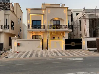 كلاسيك| تملك فيلا فاخرة بالحليو 2 عجمان | 6 غرف ماسترG+2 بسعر يشمل الرسوم والمكيفات