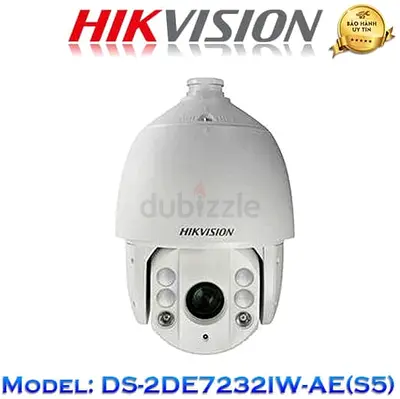Hikvision DS-2DE7232IW-AE(S5) 7-inch 32X Zoom 2MP Powered by DarkFighter PTZ IR Network Speed Dome