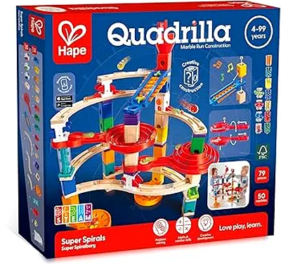 Hape quadrilla marble run