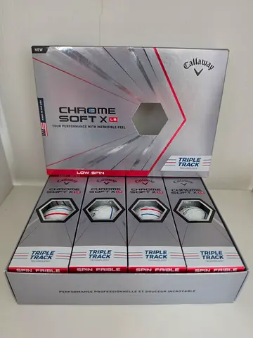 Callaway Chrome Soft X LS Triple Track golf balls (BRAND NEW)