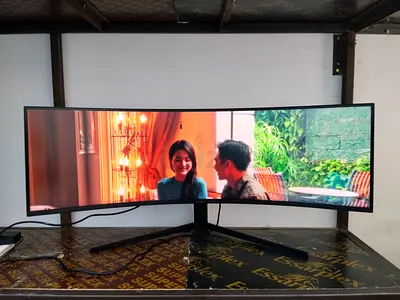 The Samsung Odyssey G9 (49-inch) is a super ultrawide curved gaming monitor, known for its immersive