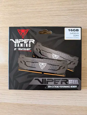 Patriot Viper Steel 16GB (2x8GB) DDR4 3000MHz CL15 RAM