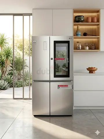 LG brand instaview side by side fridge latest model