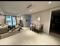 Luxuries building apartment room with attach washroom