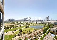 Spacious Corner 1-Bedroom +Study | Golf &amp; Sea View