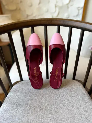 Chanel slingback shoes