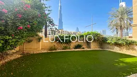 Unfurnished | Large Private Garden | Burj Khalifa View