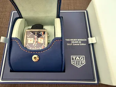 Tag Heuer Monaco Gulf Special Edition Heuer 02 - Mens Watch