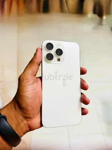 iPhone 15 Pro Max 1 TB (TDRA) Perfect condition - Titanium white